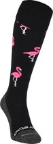 Brabo Socks Chaussettes De Sport Flamingo Noir / Rose Unisexe - Noir / Rose