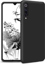 Samsung Galaxy A51 Back Cover Telefoonhoesje | Zwart | Siliconen Hoesje