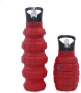 Qpacks Uitvouwbare Drinkfles The Red - 580 ML - BPA vrij