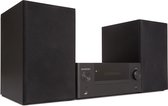 Nikkei NMD370 - DVD speler - Home Entertainment Audio Set / Speakerset / Stereosysteem - Microset met USB-poort, Bluetooth, CD/DVD speler en Afstandbediening - Zwart
