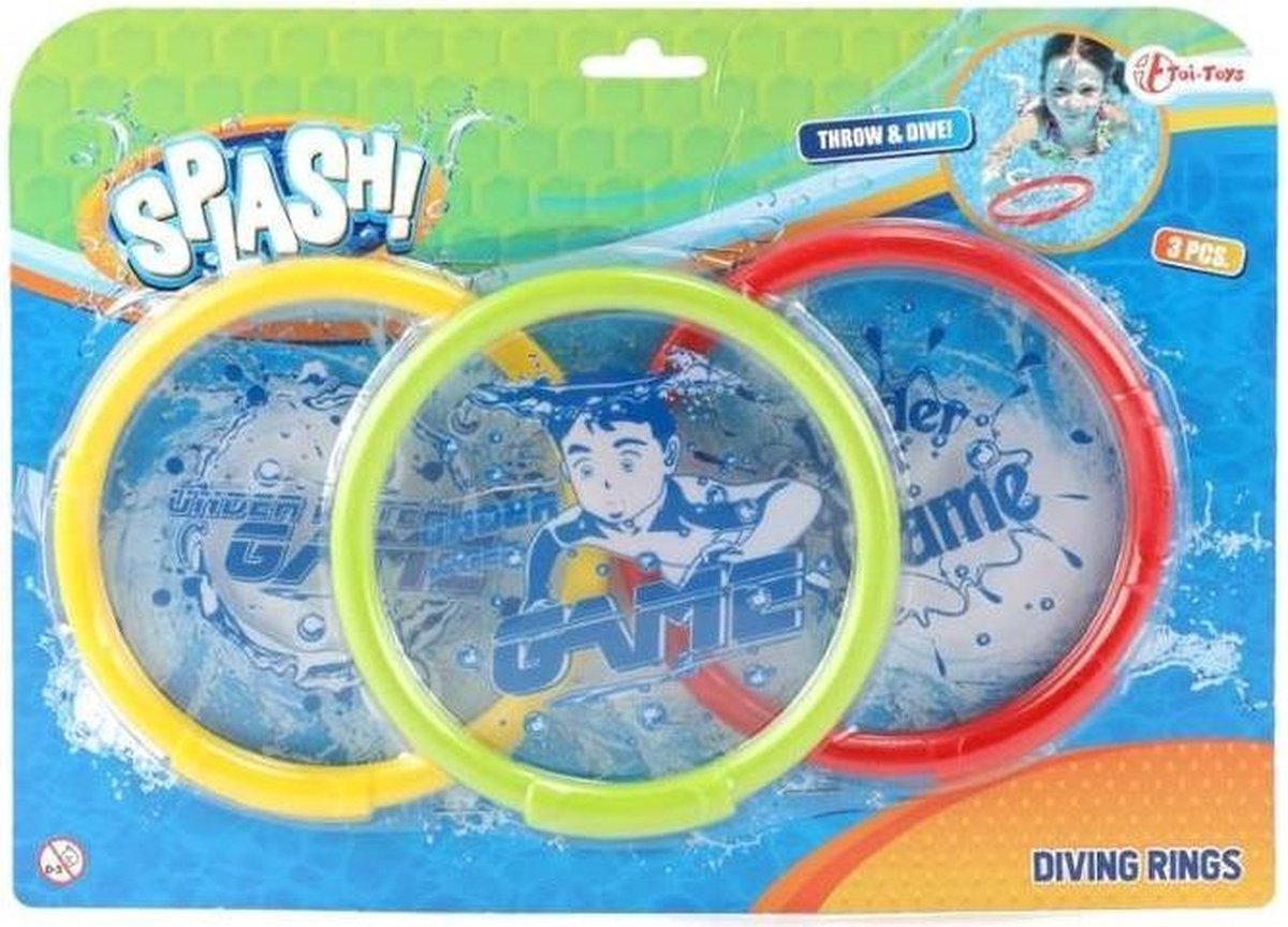 Onderwater Duikringen Intex (Set Van 4) | Badenstrand