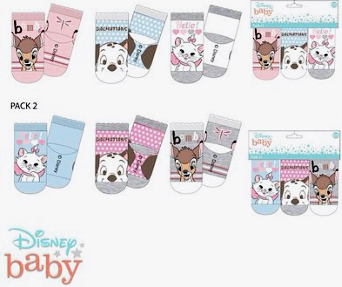 6 paar BABY sokjes maat 6/12 maanden