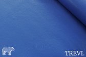 Koningsblauw (Ellectrico) leer uit Roma collectie (Paneel/stuk), Runds-leder, 1.3-1.5 mm, nerfleder, Italiaans, afmeting 30 x 20 cm