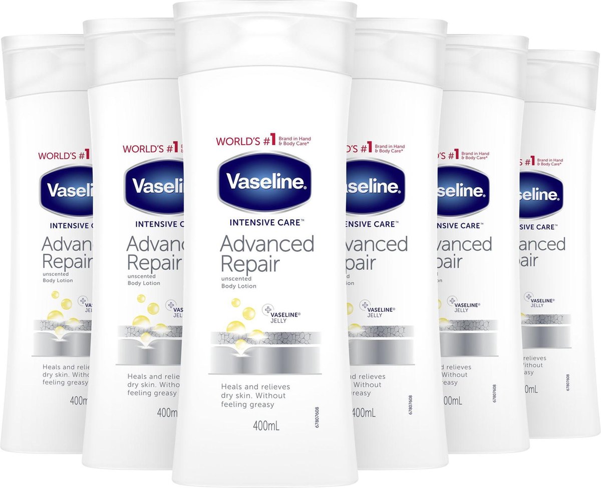 Vaseline Advanced Repair - 400 ml - Lait Corporel - Onlinevoordeelshop
