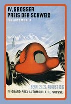 Wandbord - Grosser Preis Der Schweiz 1937