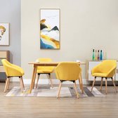 Eetkamerstoelen set 4 stuks  (Incl LW anti kras viltjes) - Eetkamer stoelen - Extra stoelen voor huiskamer - Dineerstoelen – Tafelstoelen