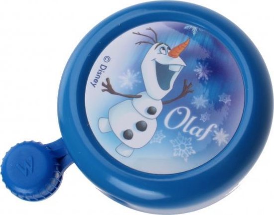 Disney Fietsbel Frozen 50 Mm Olaf Blauw | bol.com