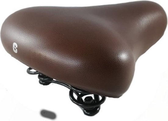 Foto: Selle comfort city zadel unisex gel staal bruin