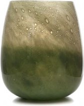 Glas Vaas Design Green B