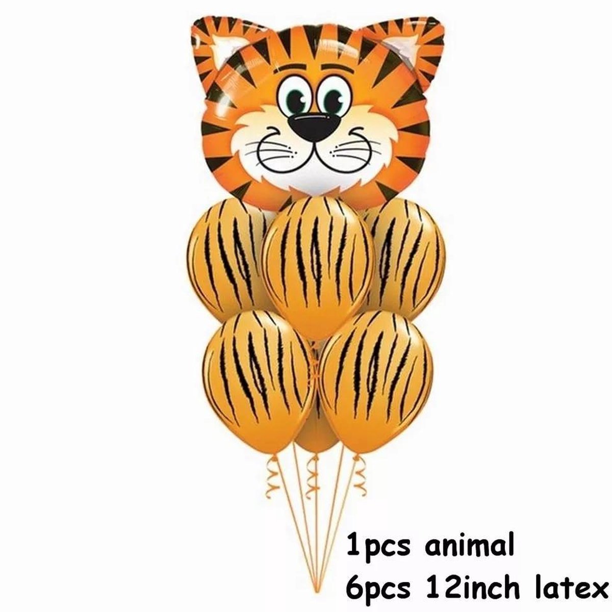 tijger ballon boeket