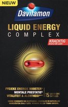 Davitamon Liquid Energy Complex -  Energiesupplement met Vitamine B12 en Ijzer - Voedingssupplement - 15 capsules