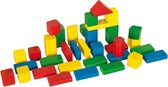 Tonnetje houten blokken 50pcs | Fnac KIDS Cubes en Bois | in emmertje