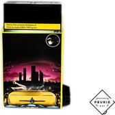 Peukiebox™ - Yellow Car - Asbak voor buiten - Sigarettendoosje - Sigarettenhouder - Draagbare asbak | De oplossing voor peukafval op straat