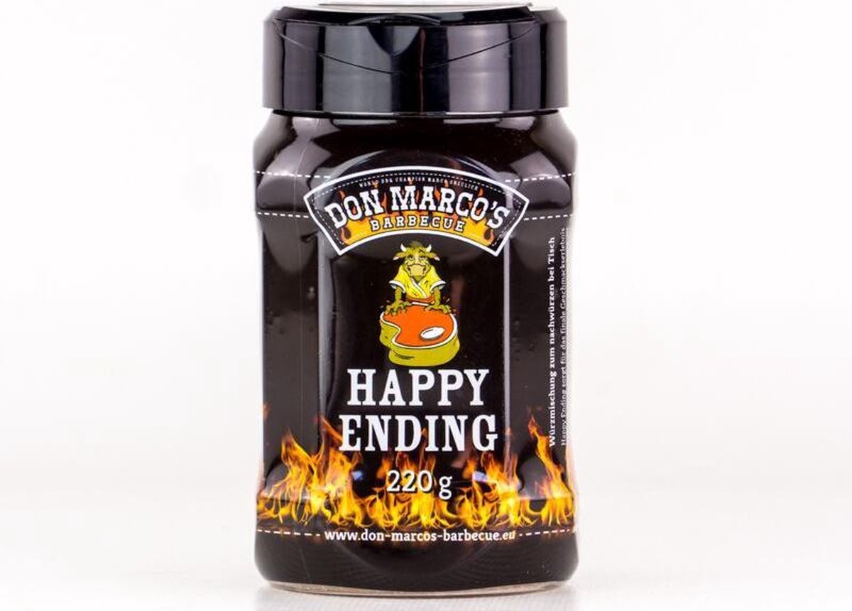 Goedkoopste Don Marco's - Happy Ending® - BBQ RUB - 220 gram