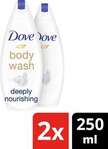 Dove Shower Deeply Nourishing - 2 x 250ML - Voordeelverpakking
