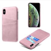 iPhone 11 Pro telefoonhoesje - iPhone hoesjes - Pasjeshouder - Roze - Able & Borret