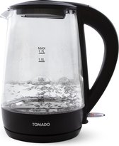 Tomado TWK1702G - Glazen waterkoker - 1,7 liter inhoud - 2200 watt