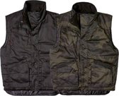 Bodywarmer zwart maat XXL