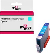 Go4inkt compatible met HP 364 c inkt cartridge cyaan