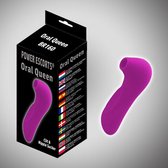 Power Escorts Oral Queen Roze Klitoris Vibrator Zuiger - 10 Modes - Oplaadbaar - BR160
