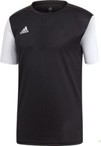 adidas Estro 19  Sportshirt - Maat 128  - Mannen - zwart/wit