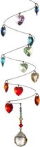 Kristal spiraal Swarovski Hartjes Regenboog