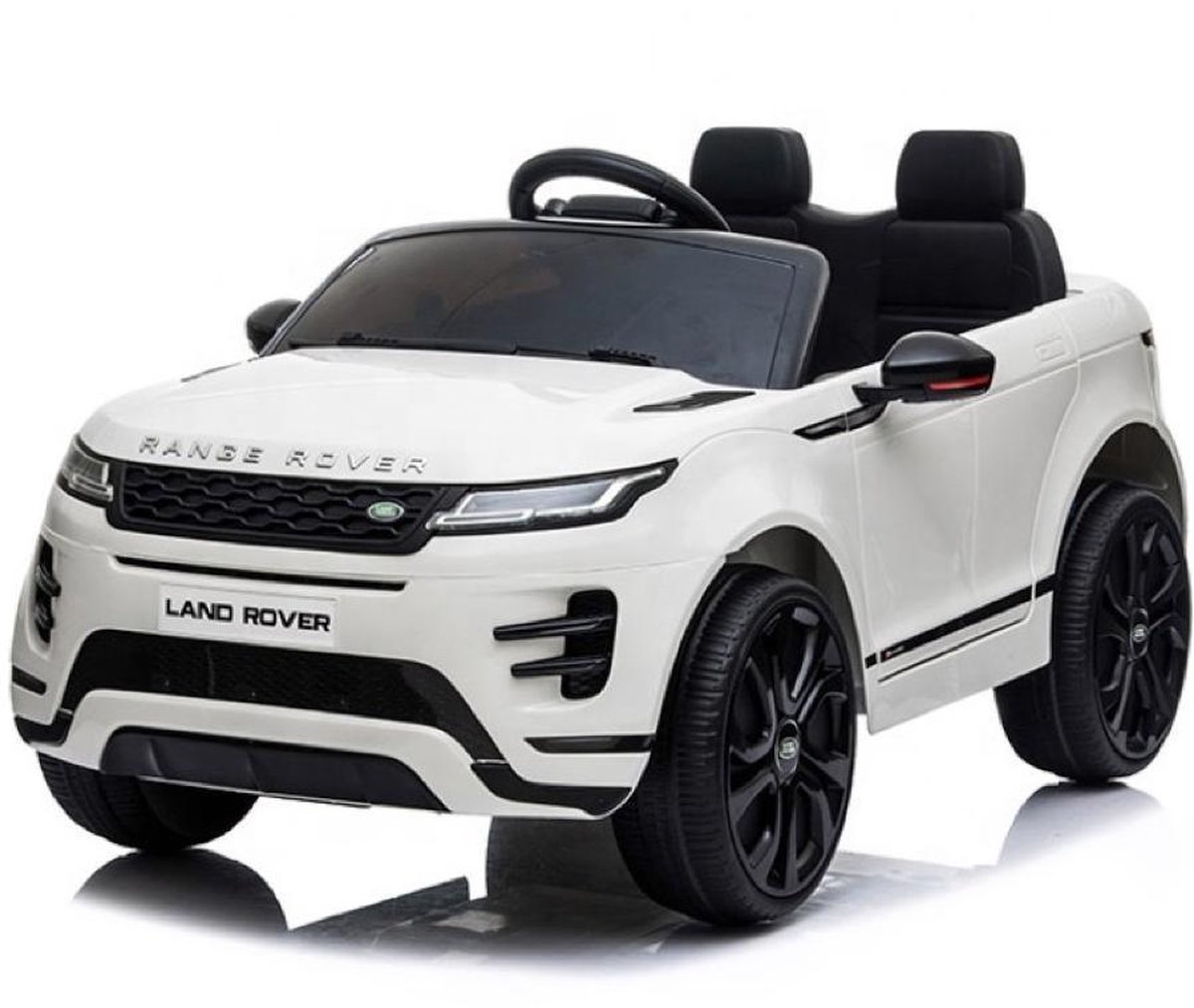 Range Rover Evoque Elektrische Kinderauto Accu Auto met Bluetooth en Afstandsbediening (Wit)