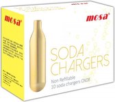 MOSA SODA PATRONEN / SODA CHARGERS 10 STUKS