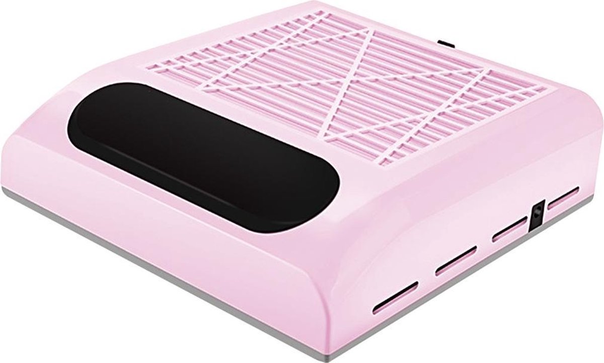 Nail Dust Collector Nagelstofafzuiger -Stofzuiger –Tafelafzuiging- Met filter-80Watt -Roze