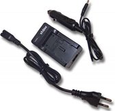 Chargeur rapide de batterie d'appareil photo VHBW compatible avec les batteries JVC BN-VF707, BN-VF714 et BN-VF733