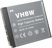 VHBW Camera accu compatibel met o.a. Kodak KLIC-7001 / 480 mAh