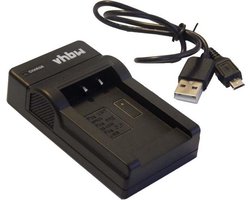 Acculader compatibel met o.a. Evolveo, Midland, Qumox, Rollei en SJCAM camera accu's