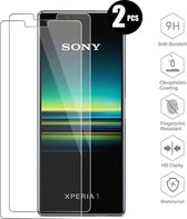 Sony Xperia 1 Screenprotector Glas - Tempered Glass Screen Protector - 2x AR QUALITY