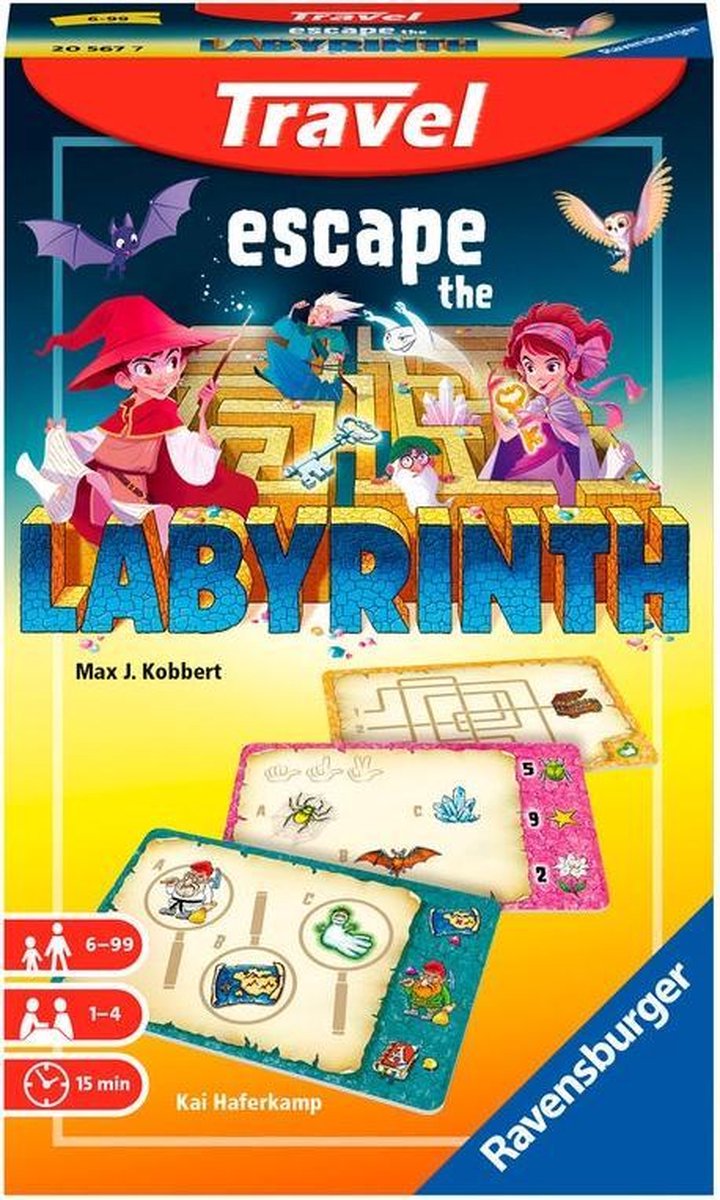 Ravensburger Escape the Labyrinth Bordspel Familie