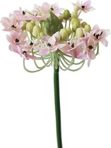 Viv! Home Luxuries Vogelmelk - zijden bloem - licht roze - 67cm