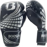 Booster Fight Gear - BFG (kick)bokshandschoenen Cube - Zwart/Zilver - 10oz