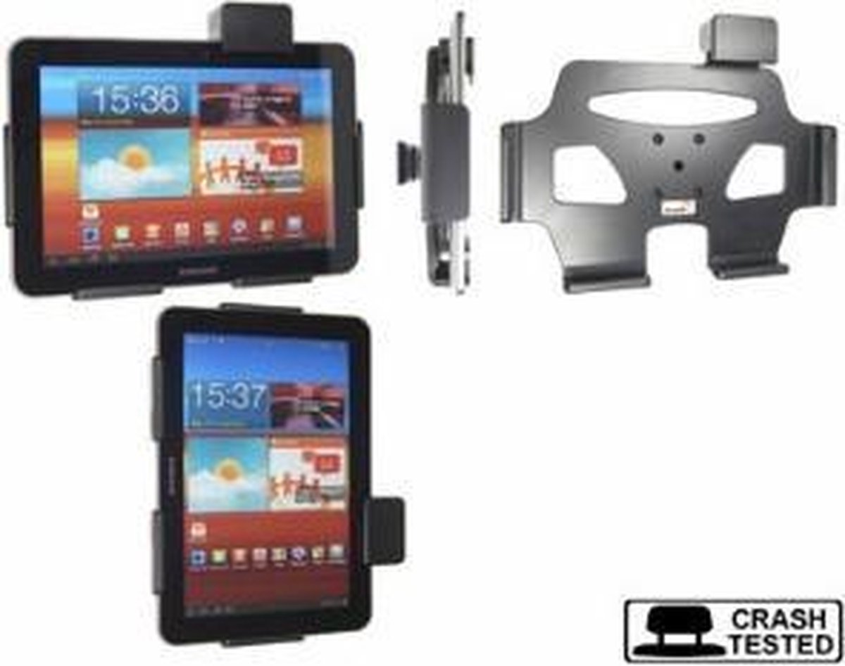 Samsung Galaxy Tab 8.9 GT-P7300 Passieve houder. Met slot en verende vergrendeling