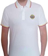 Guns N' Roses Polo shirt -L- Classic Logo Wit