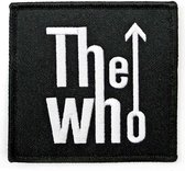 The Who - Arrow Logo Patch - Zwart
