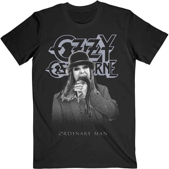 Ozzy Osbourne - Ordinary Man Snake Ryograph Heren T-shirt - XL - Zwart