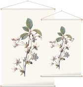 Kersbloem (Cherry) - Foto op Textielposter - 90 x 135 cm