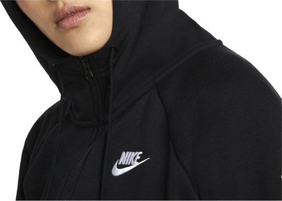 Nike Sportswear Essential Fleece Fz Dames Hoodie - Maat L - Nike