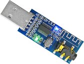 LDTR-WG0201 USB Bluetooth 4.0 Audio-ontvanger Draadloze module Bluetooth-spraakspeler met decodering Versterkerfunctie LED-indicatorkaart (blauw)