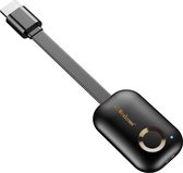 MiraScreen G9 Wireless Display Dongle 2.4G + 5G WiFi Dual Core 4K HDMI TV Stick voor Windows & Android & iOS & Mac OS, ondersteuning EZmira App