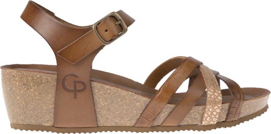 Common Pairs sandale marron sur talon compense taille 40 bol