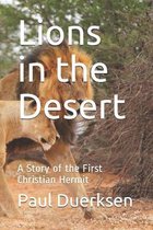 Lions in the Desert