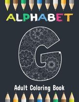 Alphabet Adult Coloring Book