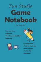 Game notebook for kids 4-8