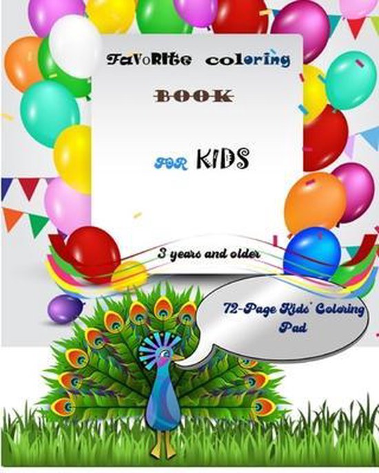 favorite coloring book for kids 9798642786789 Master Boeken