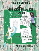 Miranda Veranda and Her Magical Salamander-Alexander -Children's Activity Book